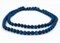 The Bead Chest Matte Round Lapis Lazuli Beads (8mm): Organic Gemstone Round Spherical Energy Stone Healing Power Crystal for Jewelry Bracelet Mala Necklace Making